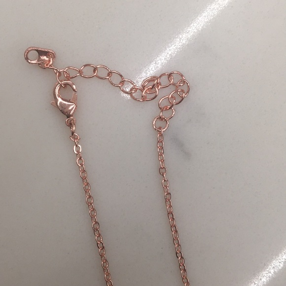 Lucky Love Heart Folding Necklace, rhinestone 🩸❣️ - Picture 5 of 6